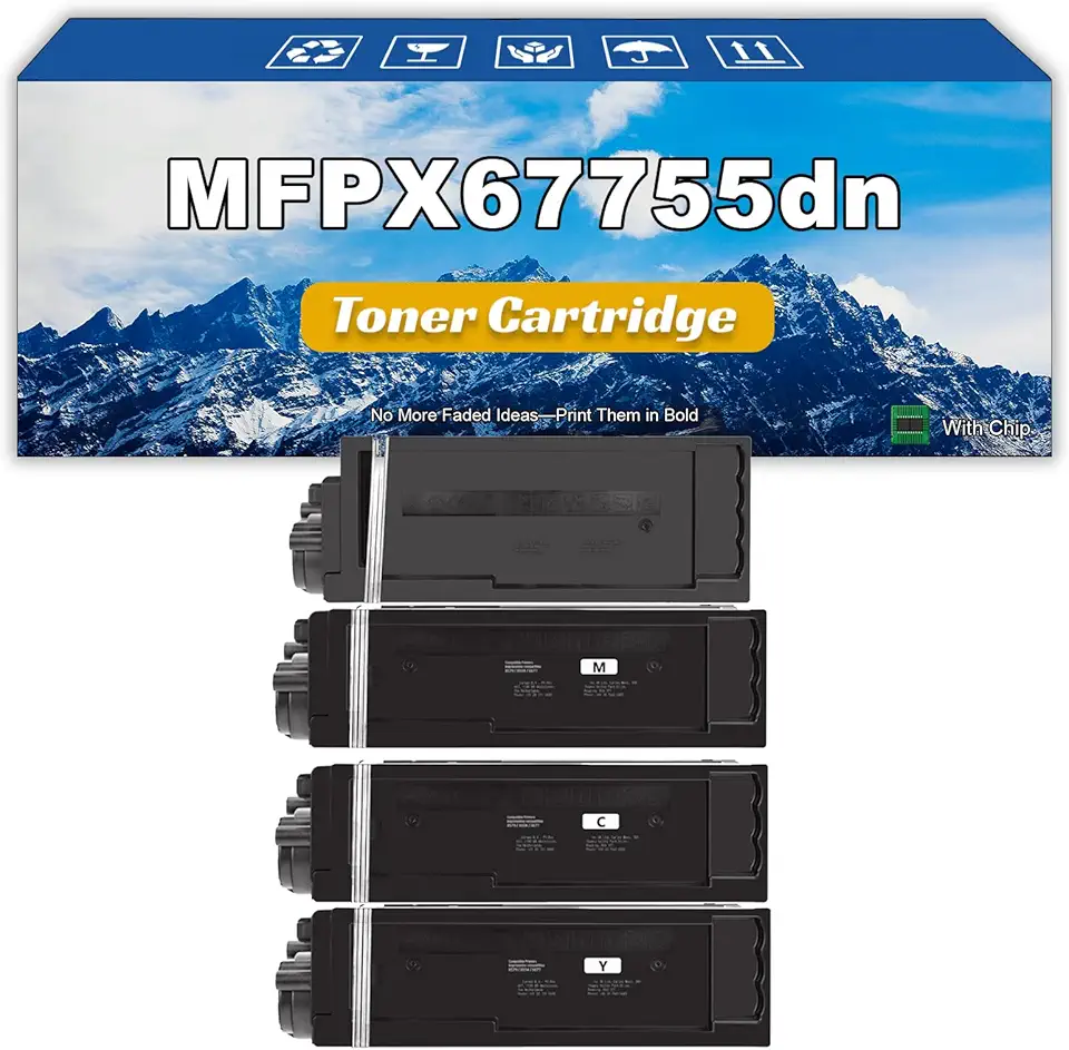 Compatible W9270MC W9271MC W9273MC W9272MC Replacement Toner Cartridge Use for HP MFPX67755dn MFPX6775525 MFPX677652+ Printers 4color