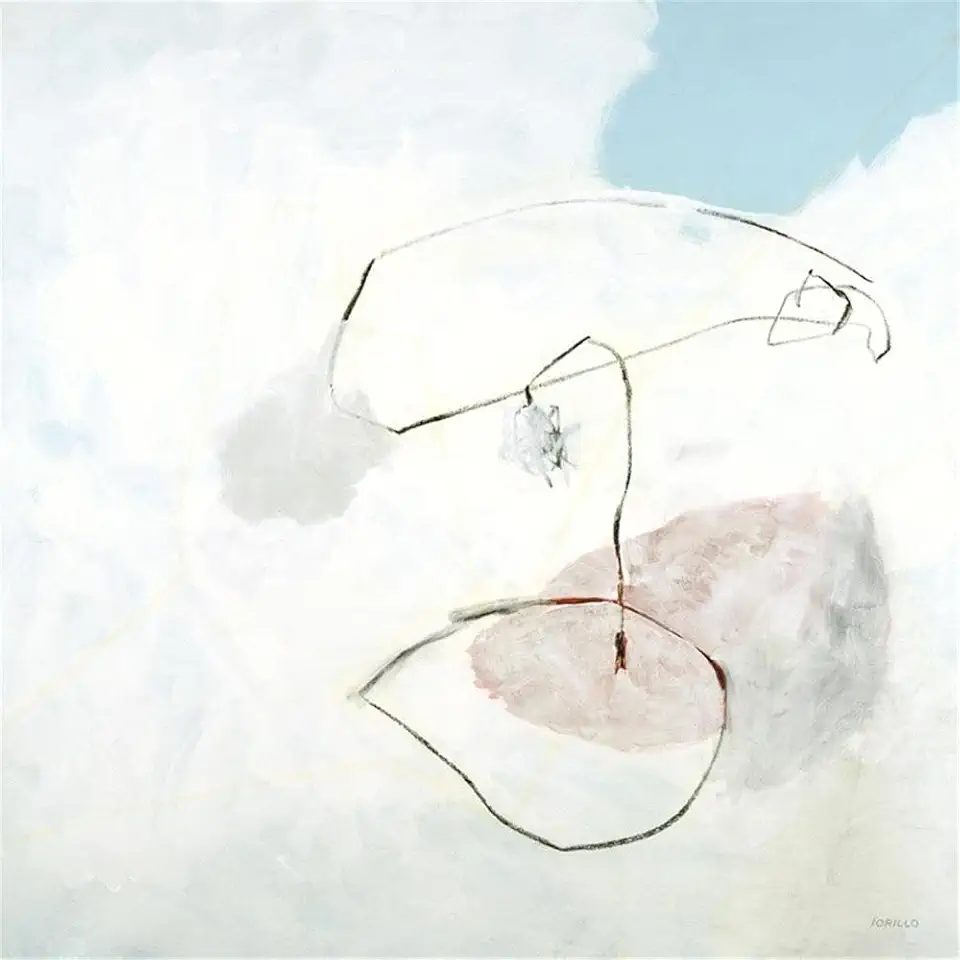 Giant Art 84x84 Sweet Solitude Fine Art Giant Canvas Print in White