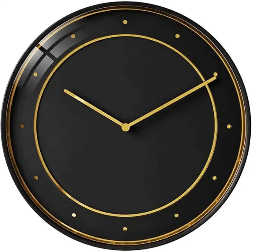 Wall Clock 12-Inch Mute Modern Wall Clock Acrylic Wall Clock Living Room No Tick, /Living Room/Bedroom Decoration Art Home Decorative Silent Clocks