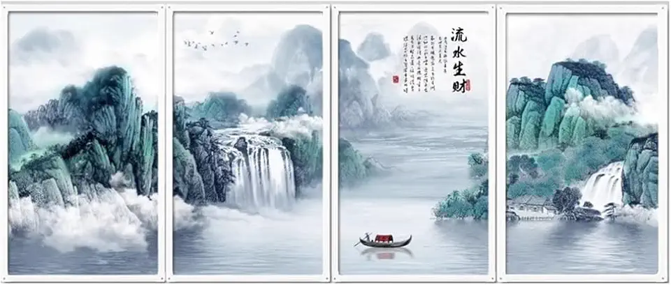 Infrared Heating Panel, Wall-Mounted, Silent, Flame Retardant, Safe Rapid for Indoor Rooms up to 258 sqft