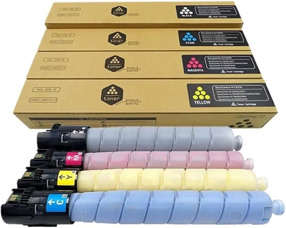 Compatible Toner Cartridge Set Compatible with C8130 C8135 C8145 C8155 C8170 Printers Black 36000 Pages and Colors 21000 Pages 006R01746 006R01747 006R01748 006R01749