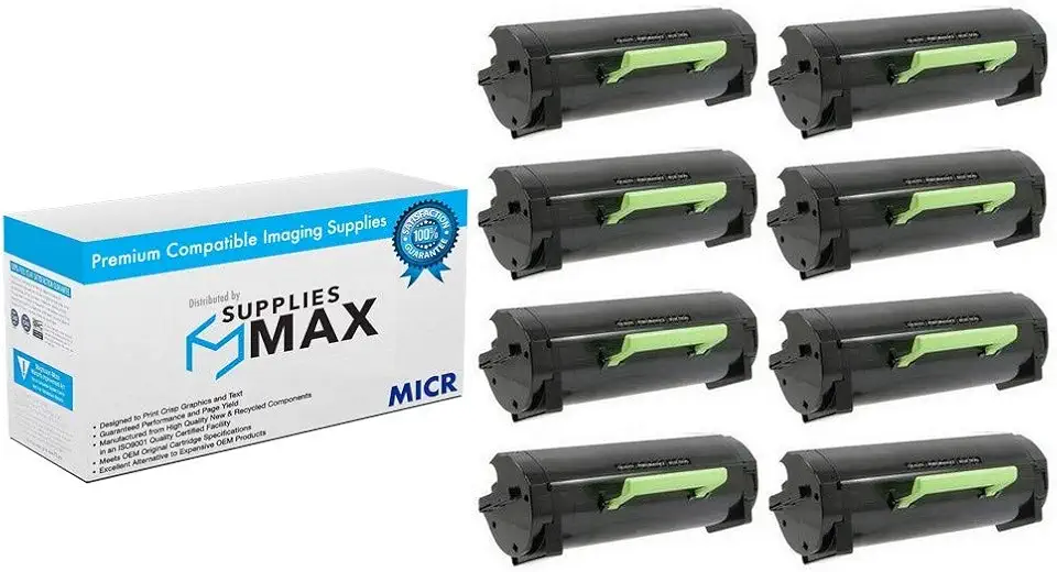 Compatible Replacement for Source Technologies ST-9730 MICR High Yield Toner Cartridge (8/PK-17000 Page Yield) (STI-204065H_8PK)