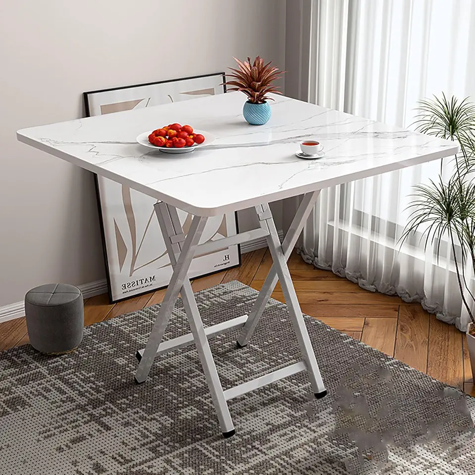 Wooden Dining Table, Space Saving Table Portable Expandable for Small Spaces, Extendable with Stable Foldable Design, Ideal Or Living Room(Beige (Beige L60xH50cm/23.6x19.6in)