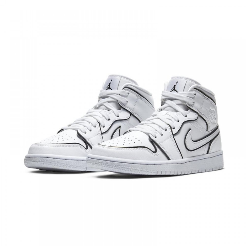 WMNS AIR JORDAN 1 MID SE 'IRIDESCENT TRIM'