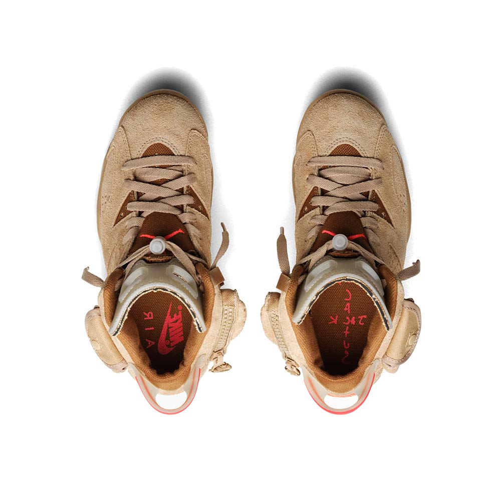 Travis Scott x Air Jordan 6 Retro 'British Khaki'