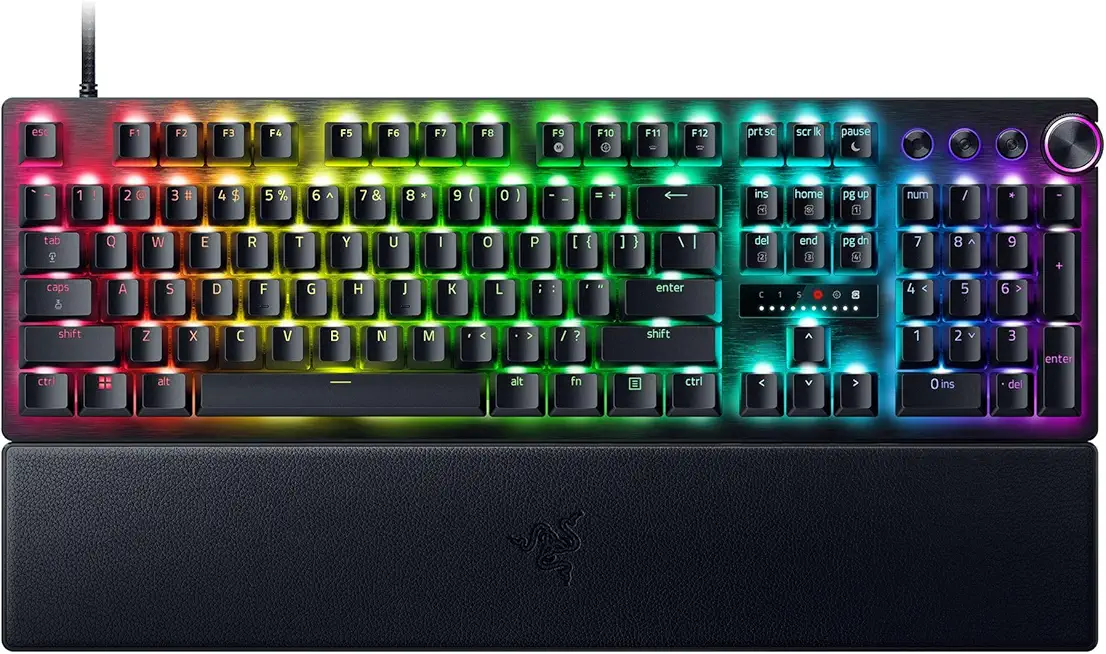 Razer Huntsman V3 Pro Esports Gaming Keyboard: Analog Optical Switches ...