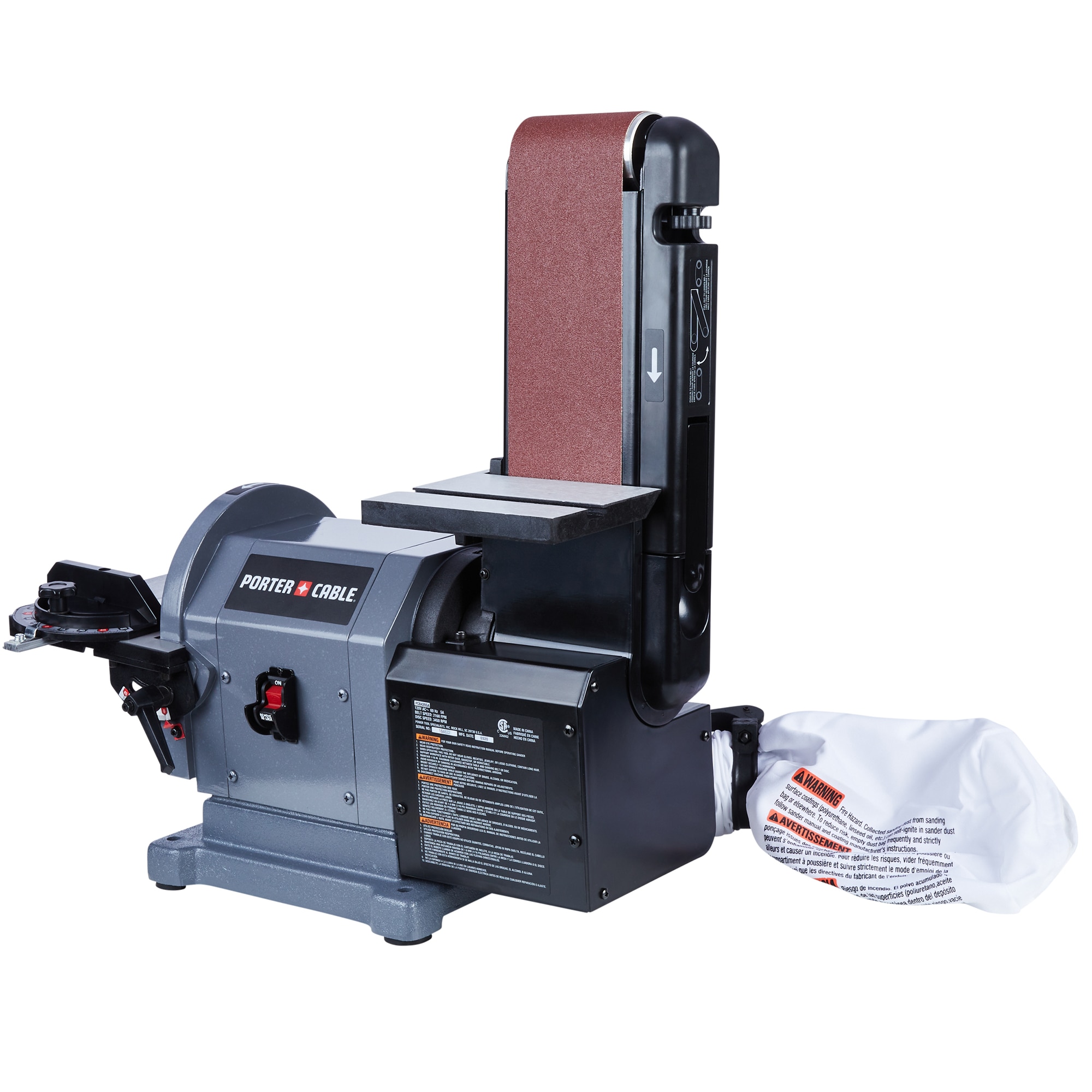 PORTER-CABLE PCB420SA 5-Amp Benchtop Sander
