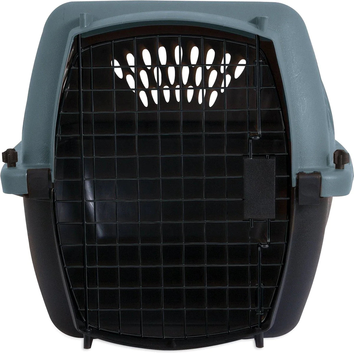 Aspen Pet Fashion Pet Kennel, Storm Gray & Black