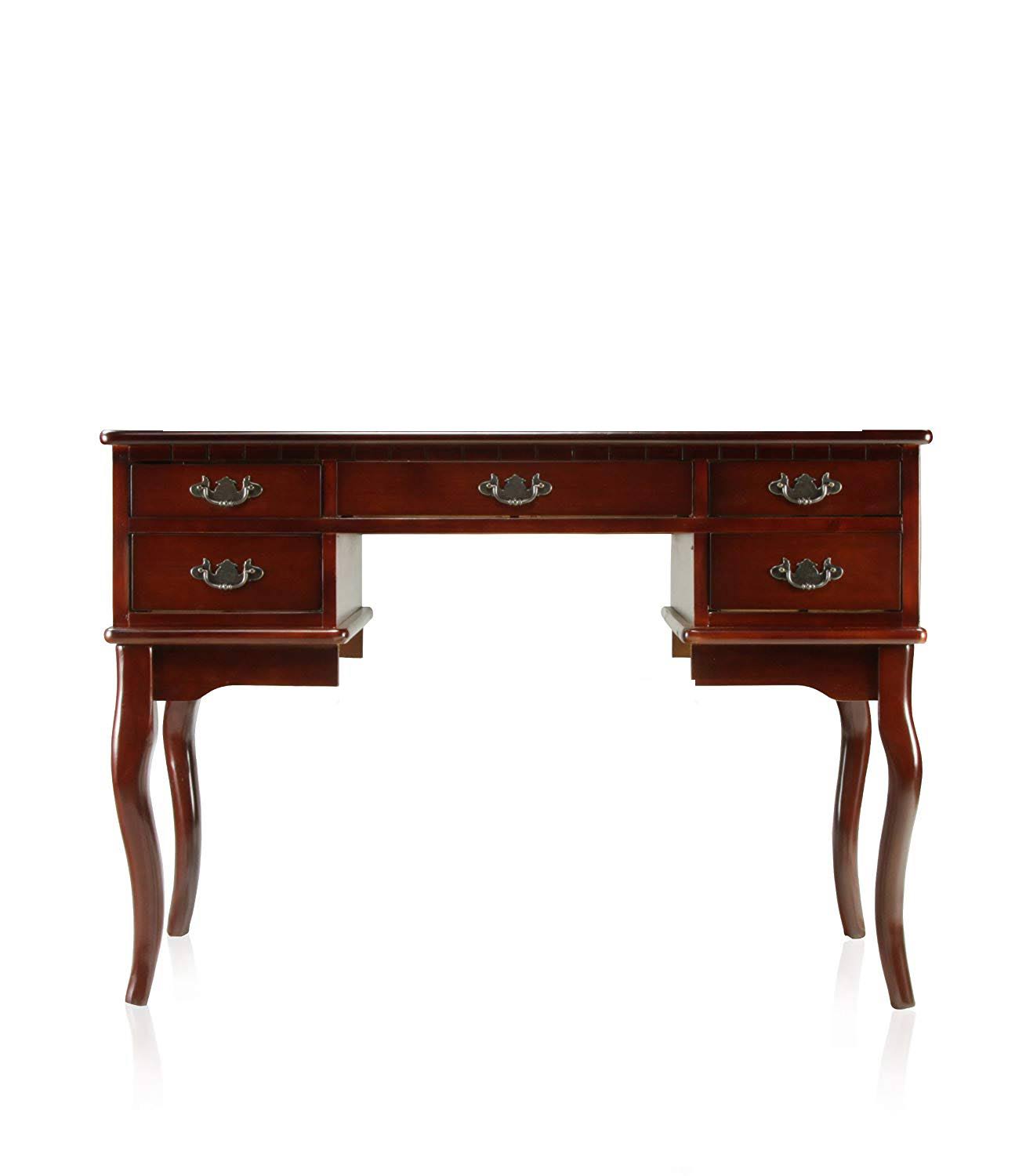 Furniture of America Ashland Cherry Vanity Table