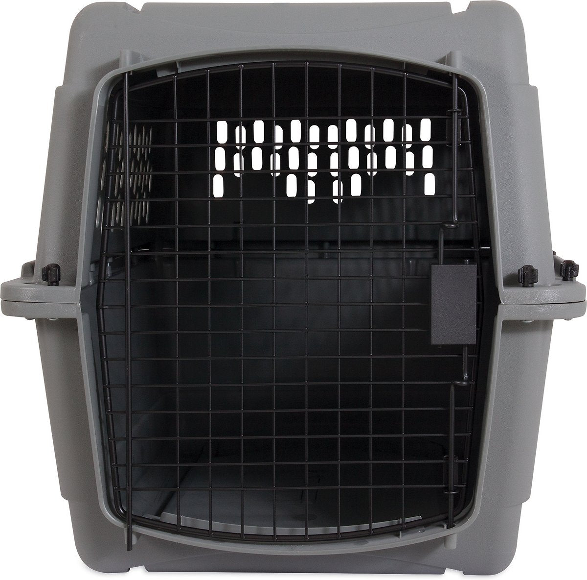 Aspen Pet Traditional Dog & Cat Carrier, Light Gray, 28-in