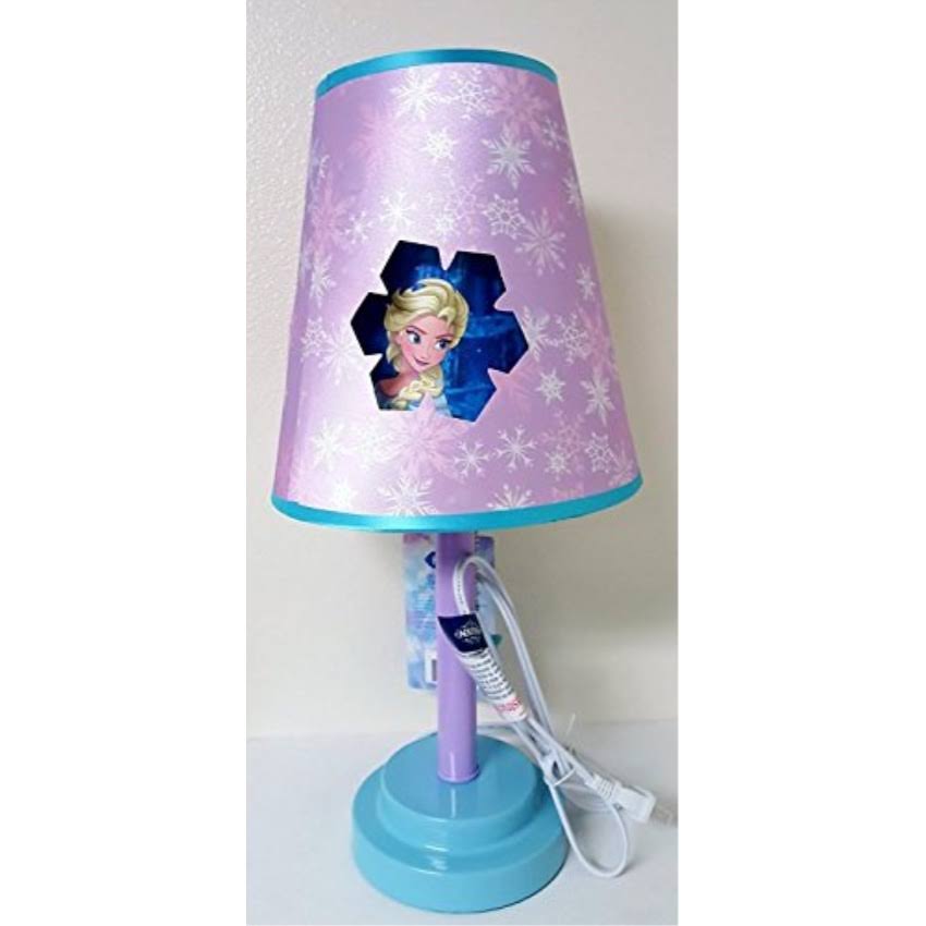 Frozen Table Lamp in Pink