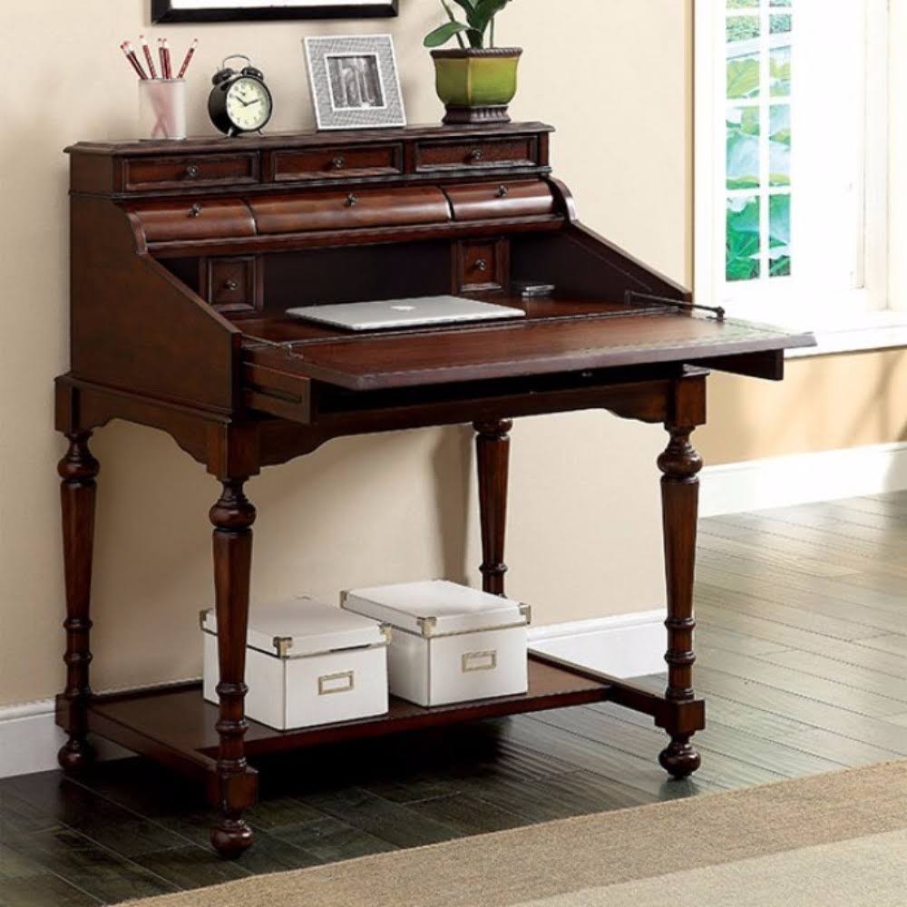 Furniture of America Canthus Secretary Desk