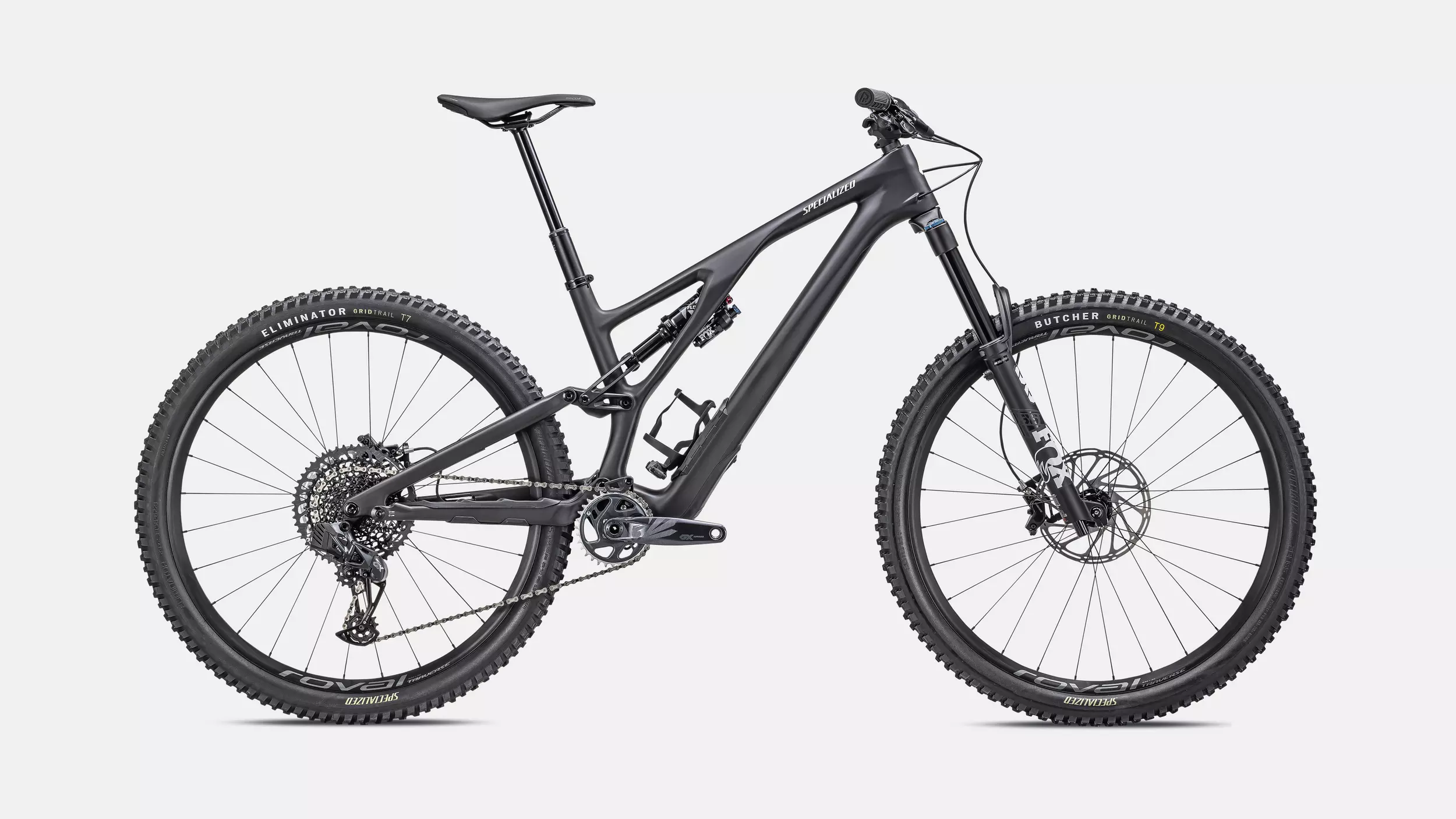 2023 Specialized Stumpjumper EVO Expert - Satin Obsidian / Dune White