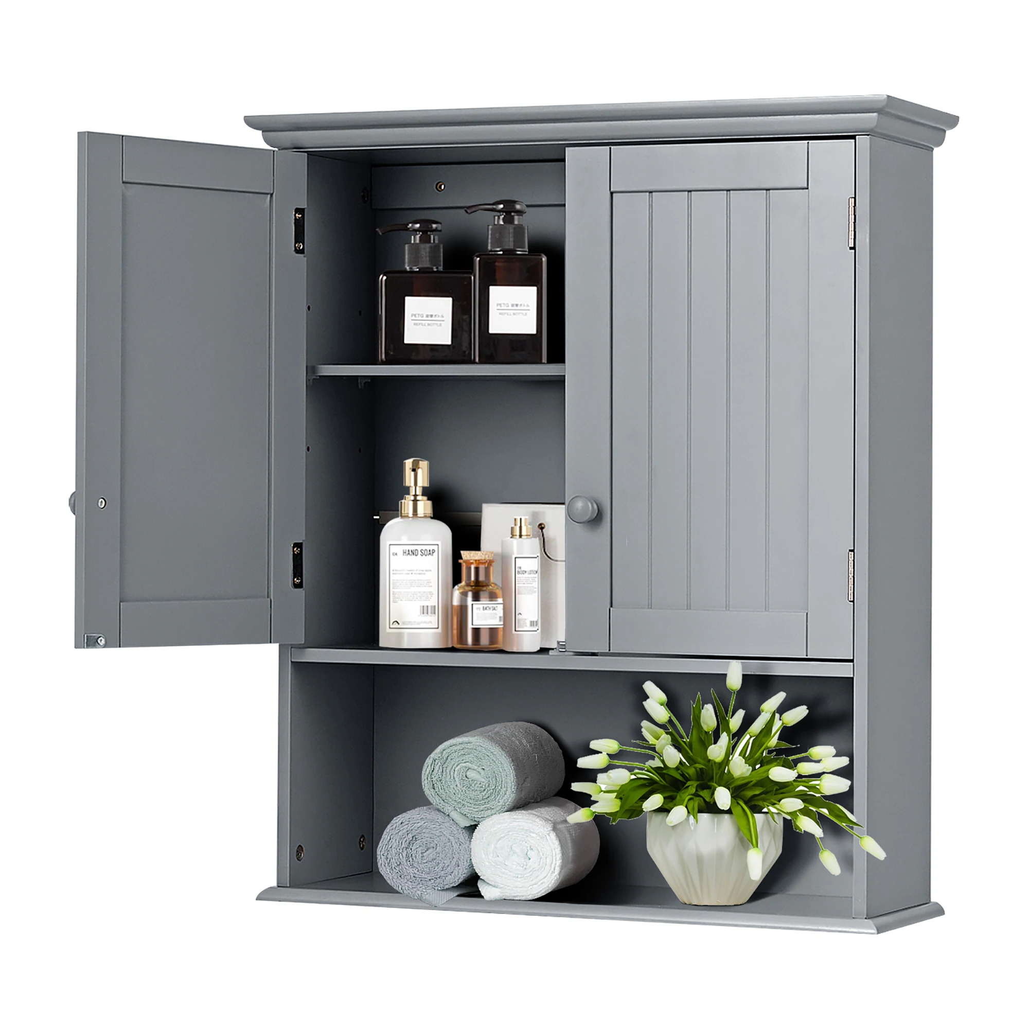 Wall Mount Bathroom Cabinet Medicine Cabinet Storage Organizer - Costco ...