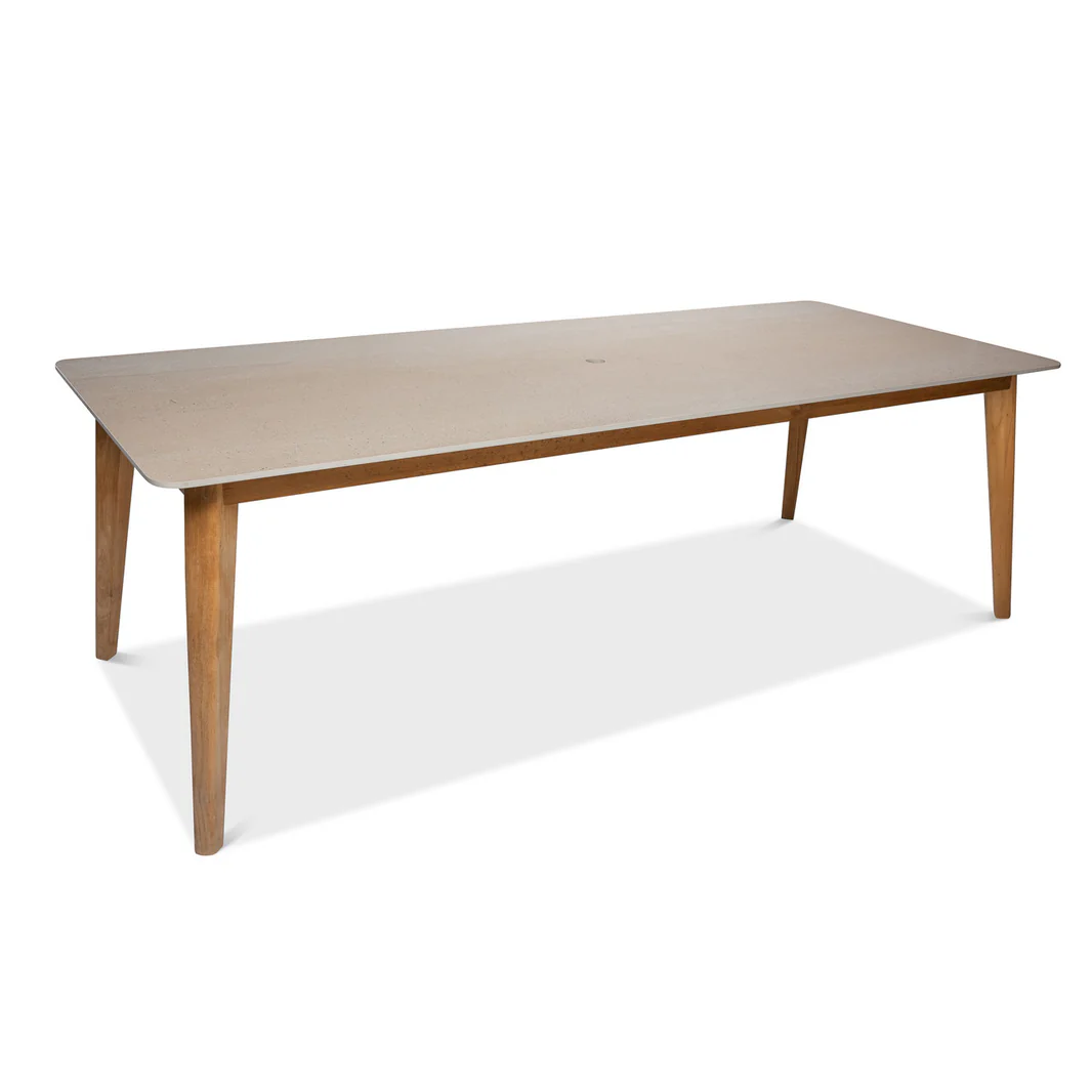 CO9 Design - Essential Ceramic Top Dining Table with Rectangular ...