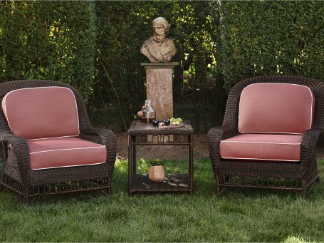 Alexa Hampton San Michele Wicker Lounge Set - Overstock Arizona