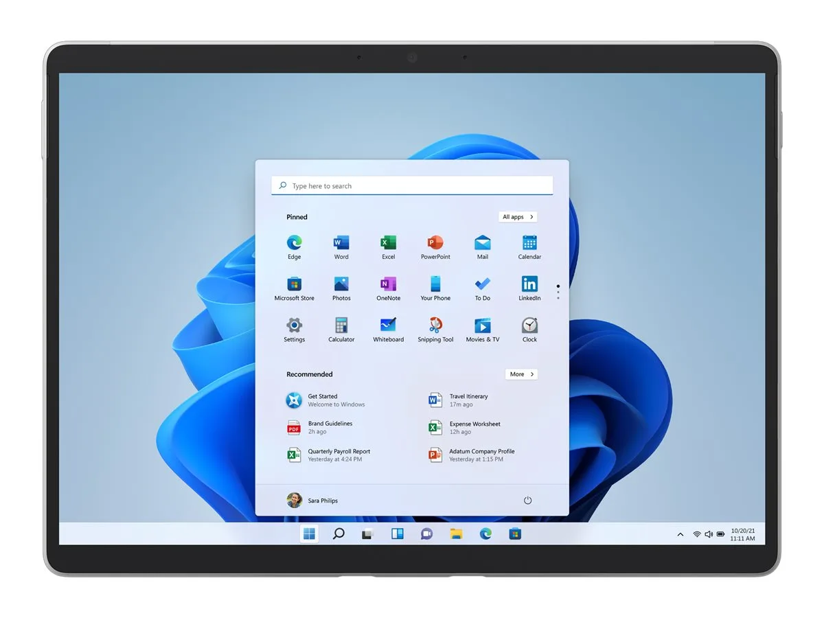 microsoft surface pro 8 tablet intel core i5 1145g7