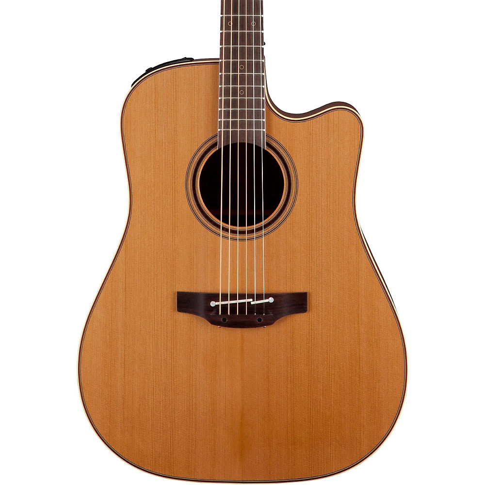 Takamine Pro Series 4 Dreadnought Cutaway Guitarra Acústica Eléctrica