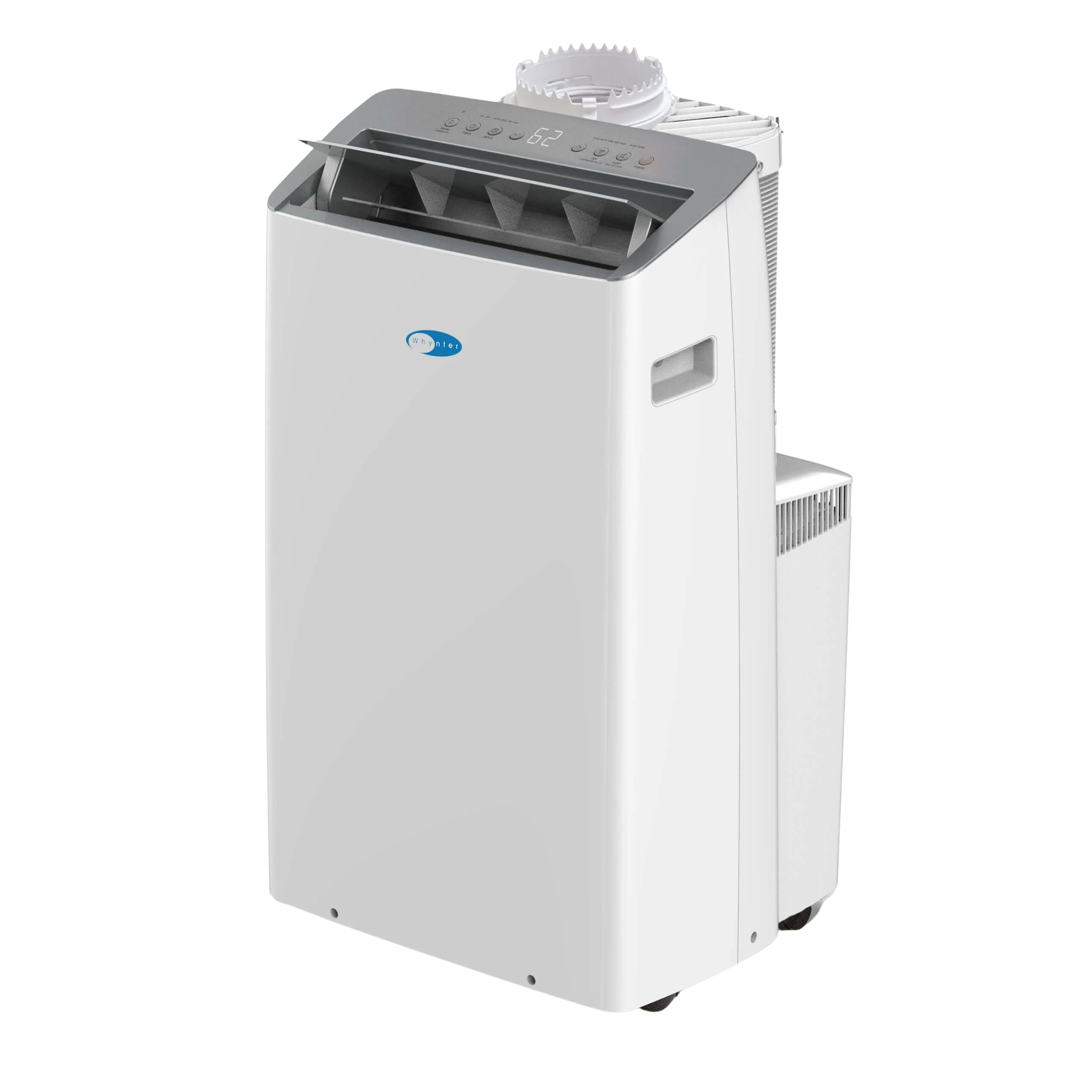 Whynter ARC-1230WN 12,000 BTU SACC in White Inverter Dual Hose Portable ...