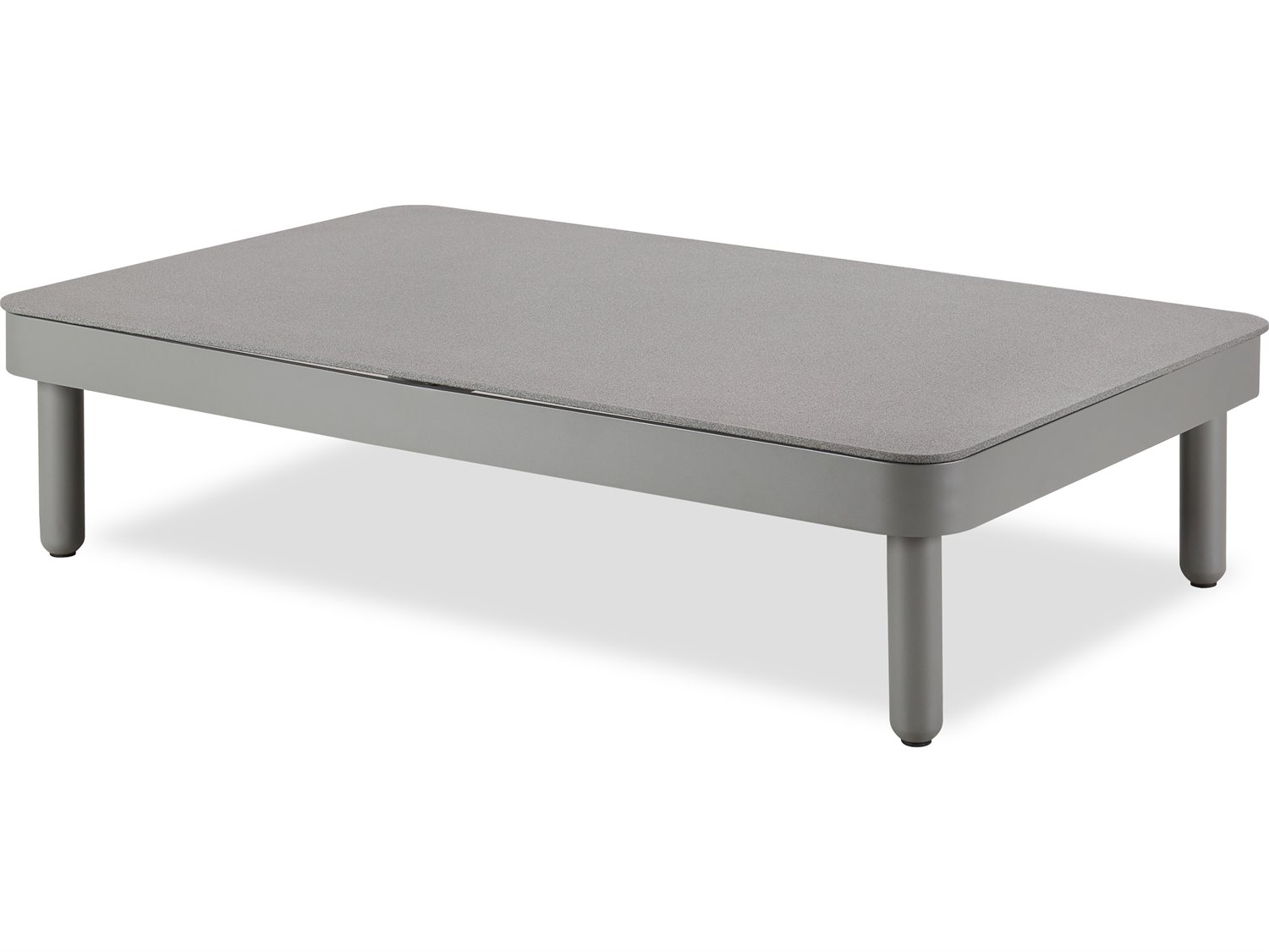 Palma Aluminum 47''W x 30''D Rectangular Coffee Table