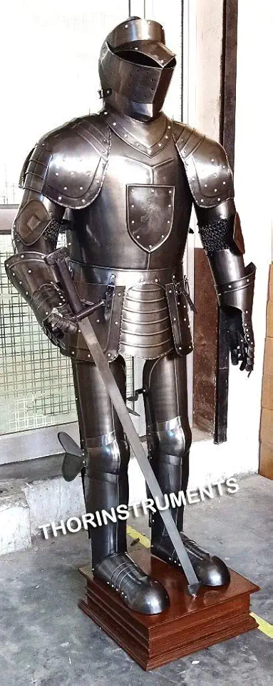 THOR INSTRUMENTS Knight Gothic Suit of Armor Wearable LARP Medieval ...