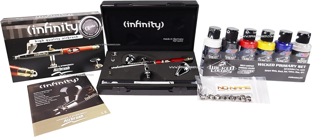 Harder & Steenbeck Infinity CR Plus 2 in 1 Airbrush 126544 + UMOs ...