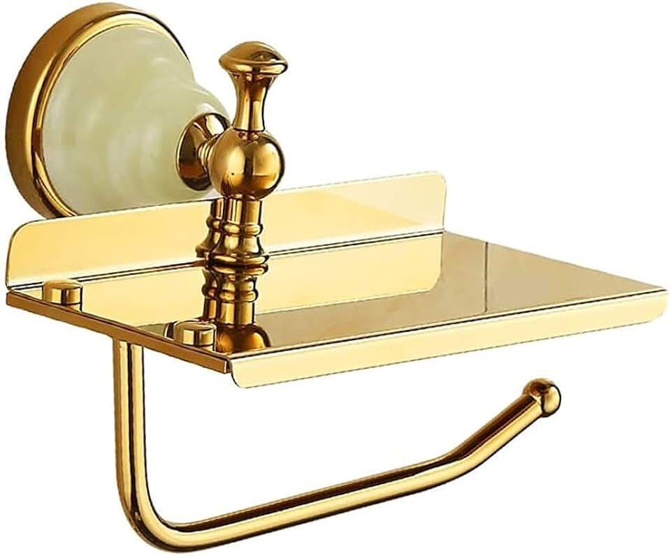 Gold / Toilet Paper Holders / Bathroom Hardware