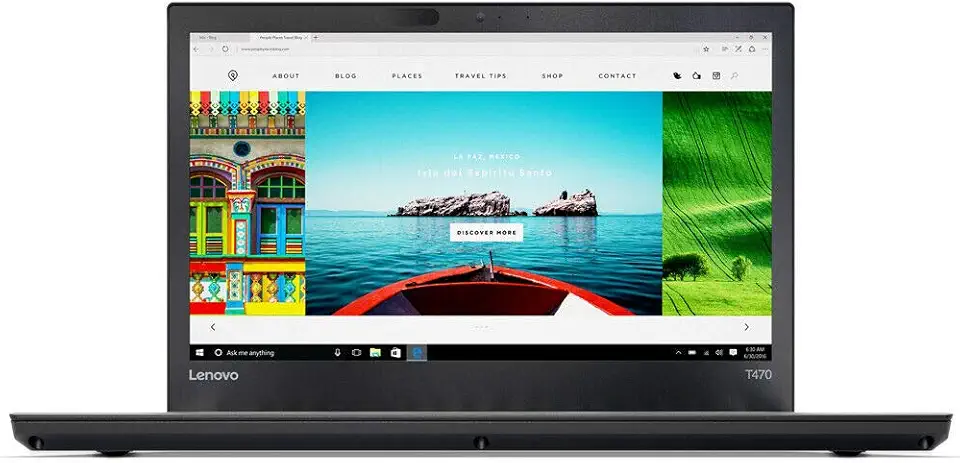 Lenovo ThinkPad T470 i5-6200U 8GB 256GB SSD 1920x1080 Klasa A- Windows