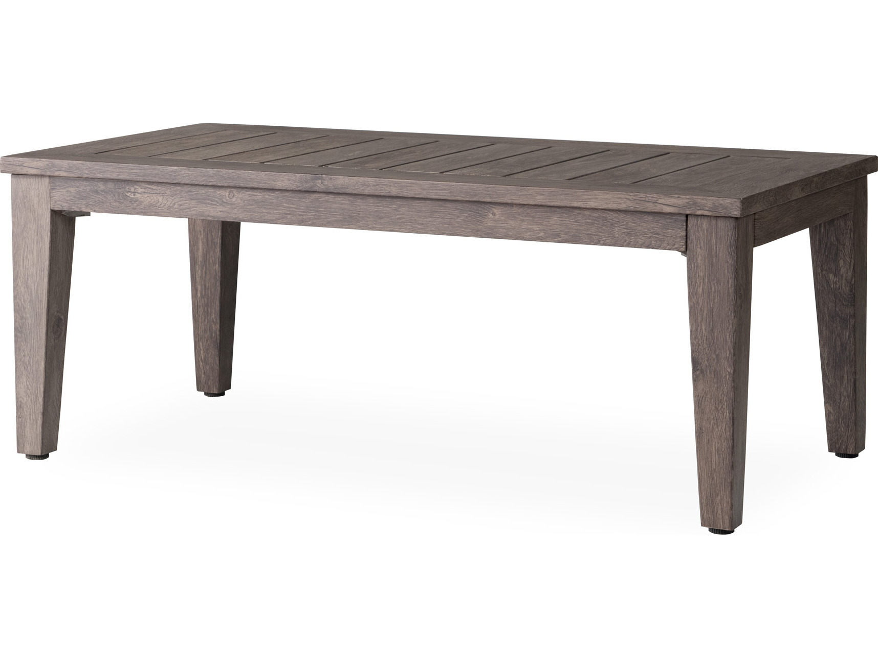 Frontier Aluminum 45.08''W x 23.62''D Rectangular Coffee Table