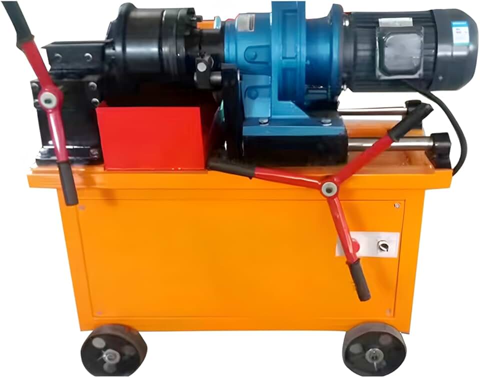 Hydraulic Steel Threading Machine, Automatic Rod Rebar Thread Rolling ...