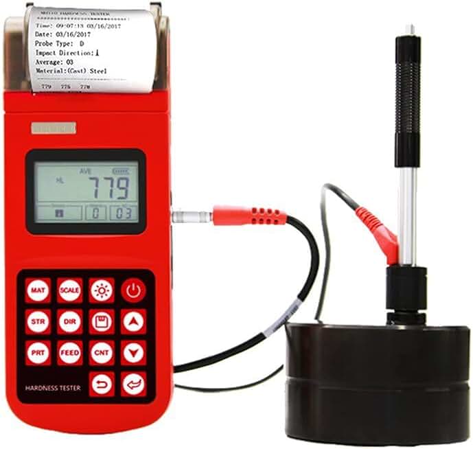 Digital Leeb Hardness Meter with Measuring Range 170 to 960HLD Portable ...