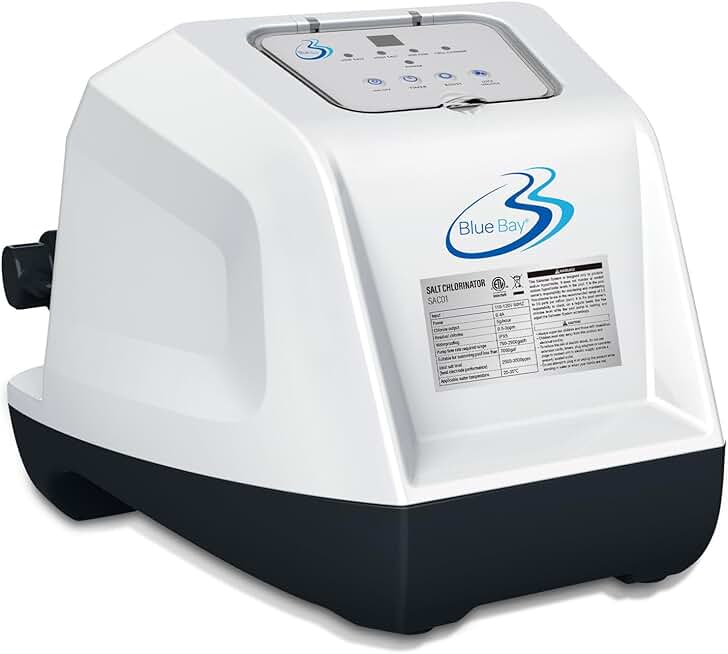 Picture of BlueBay Above Ground Pool Saltwater System, Saltwater Chlorinator with ...