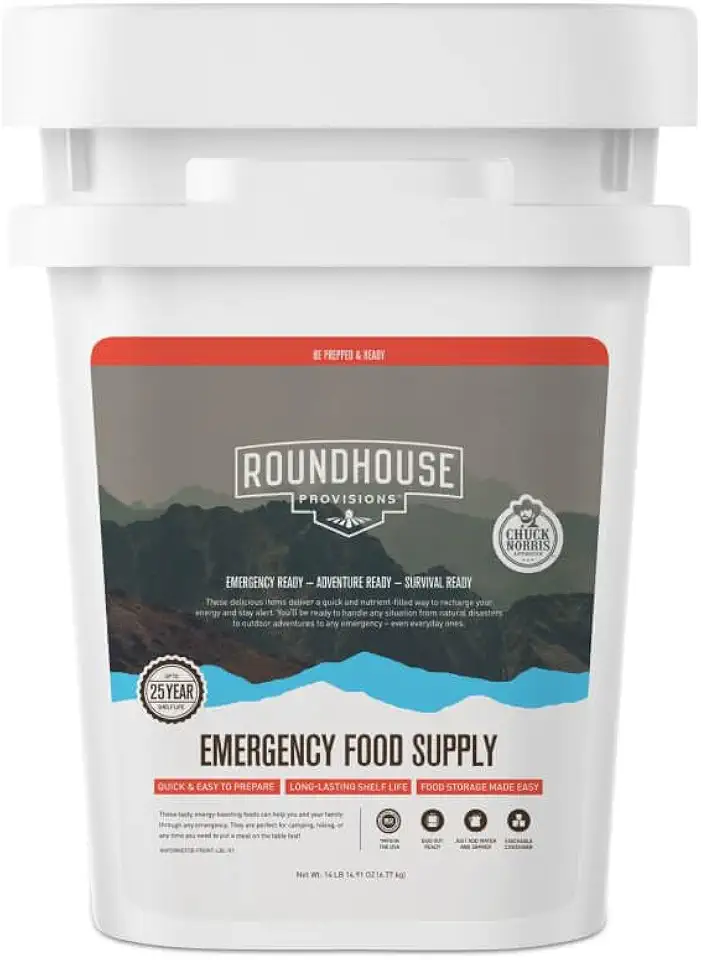 thumbnail image 2 of By Chuck Norris Roundhouse Provisions Basecamp Complete Nutrition Shake: Disaster Prepper Plant Based Formula For Emergencies, 18g Of Protein & 28 Essential Vitamins And Minerals, Macro/Micro Nutrien 2 of 12