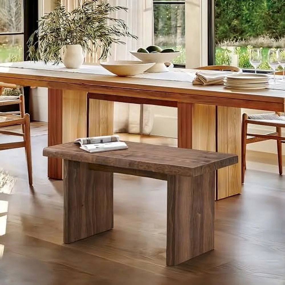 MQLIFEBOOM 47'' Dining Bench for Table Construction Farmhouse Kitchen ...