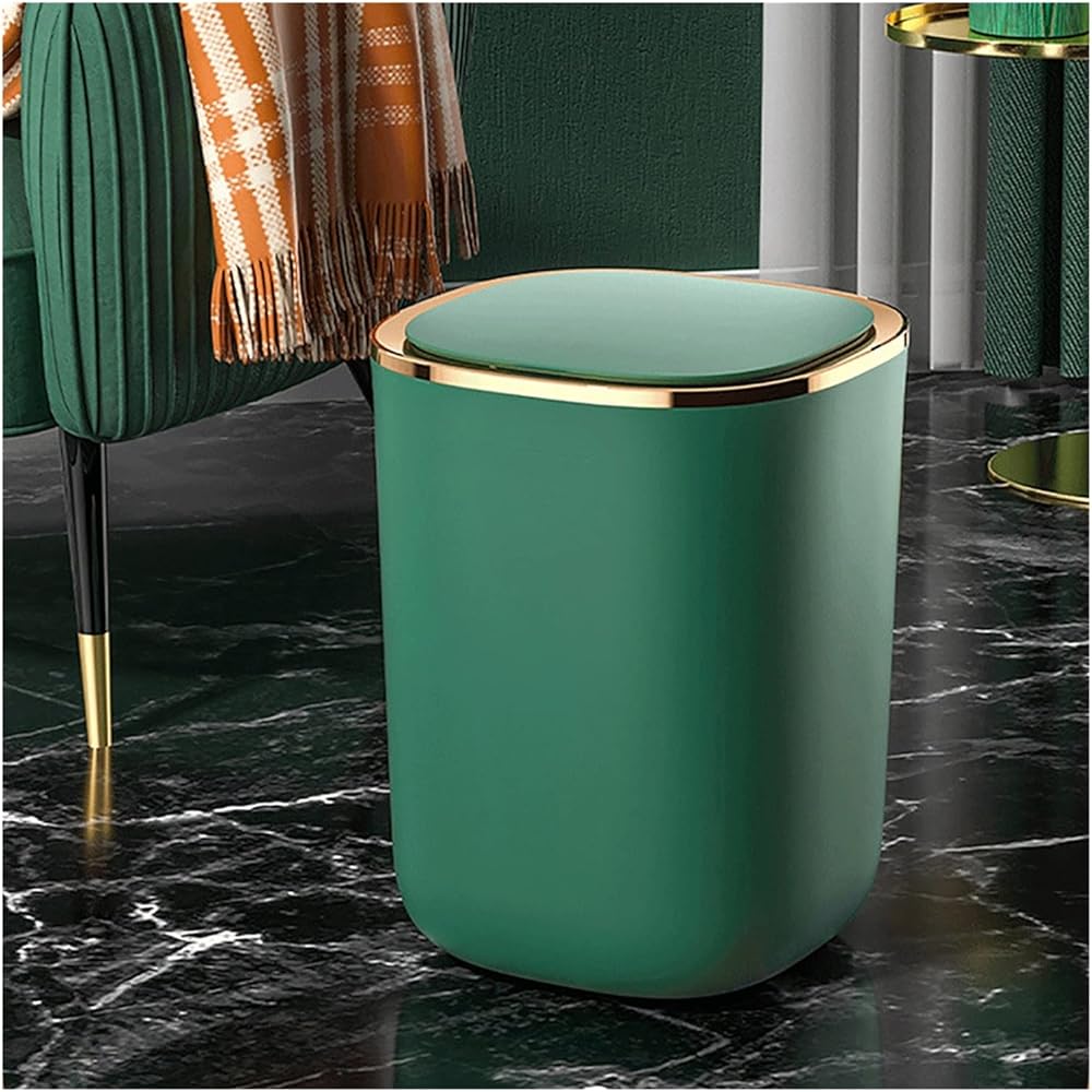 Induction Type Smart Trash Can Kitchen Waste Bin Garbage Bucket ...