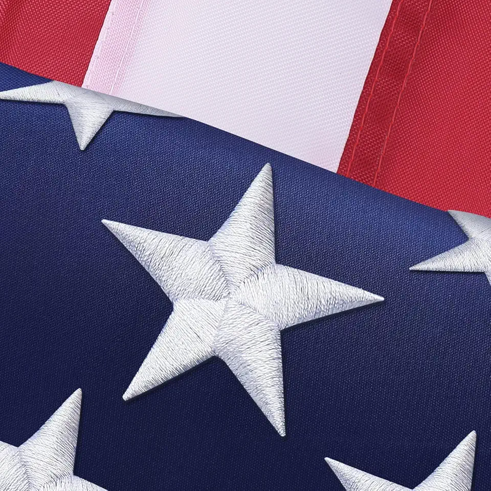 Flagge Mit Staat Von Texas, 1,2 X 1,8 M, Bestickt, Genäht