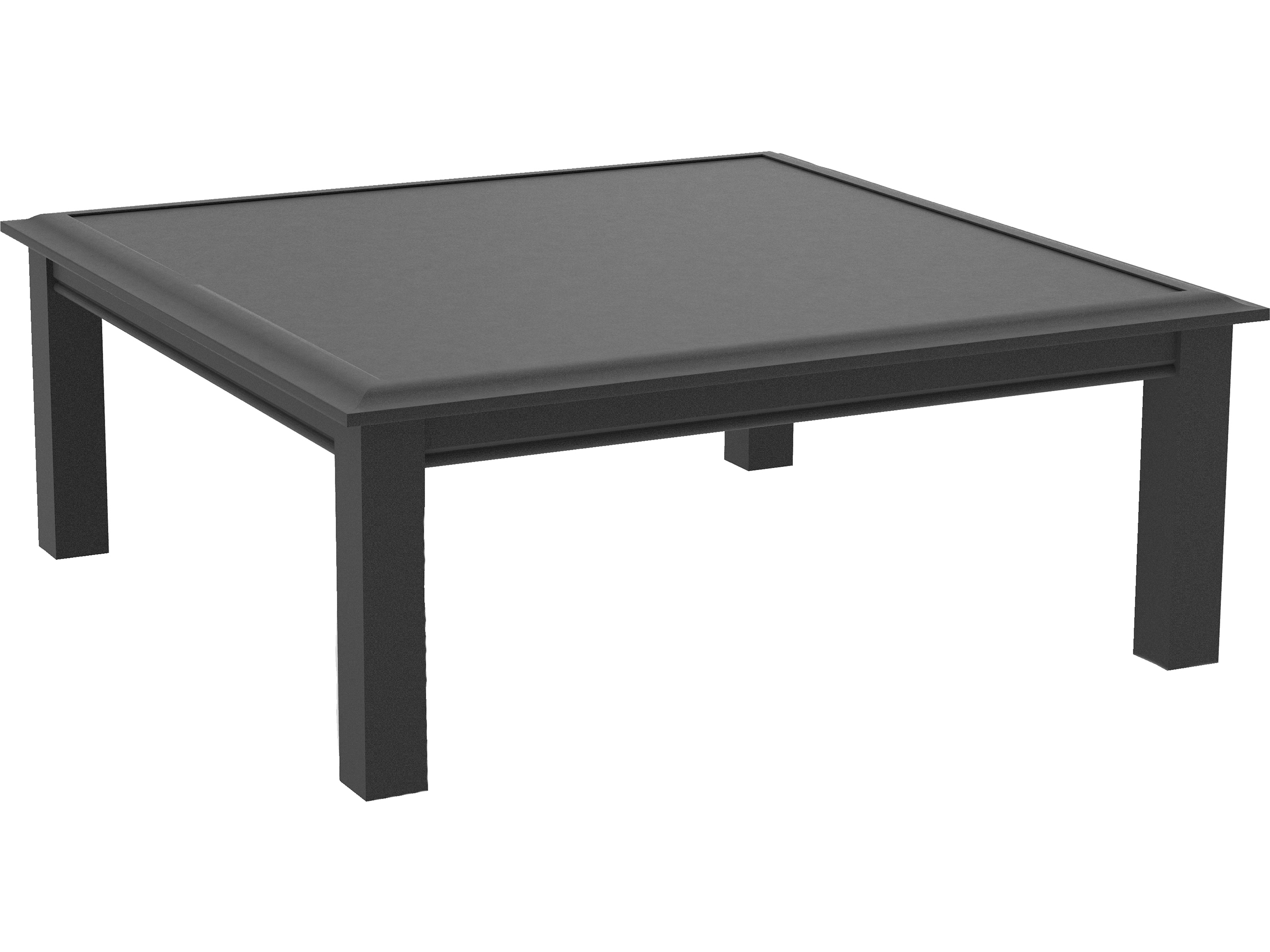 Livingston Aluminum 40'' Square Coffee Table