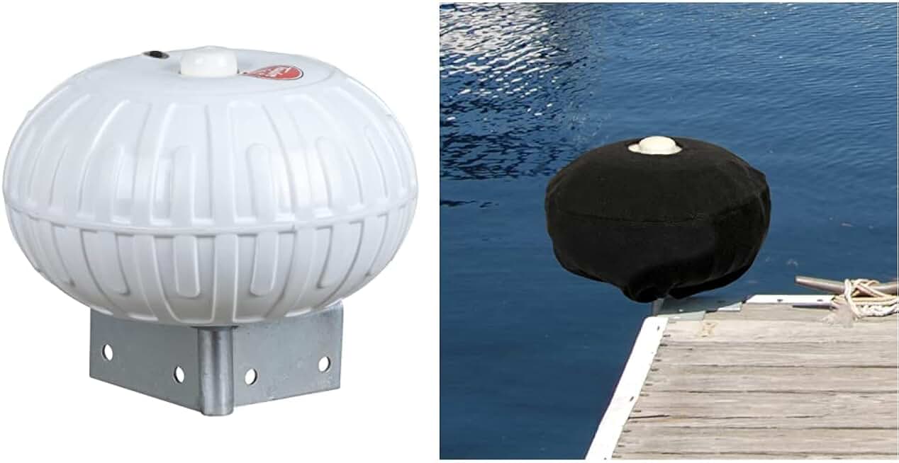 Taylor Made Products Dock Pro Inflatable Dock Boat Wheels, Straight or ...