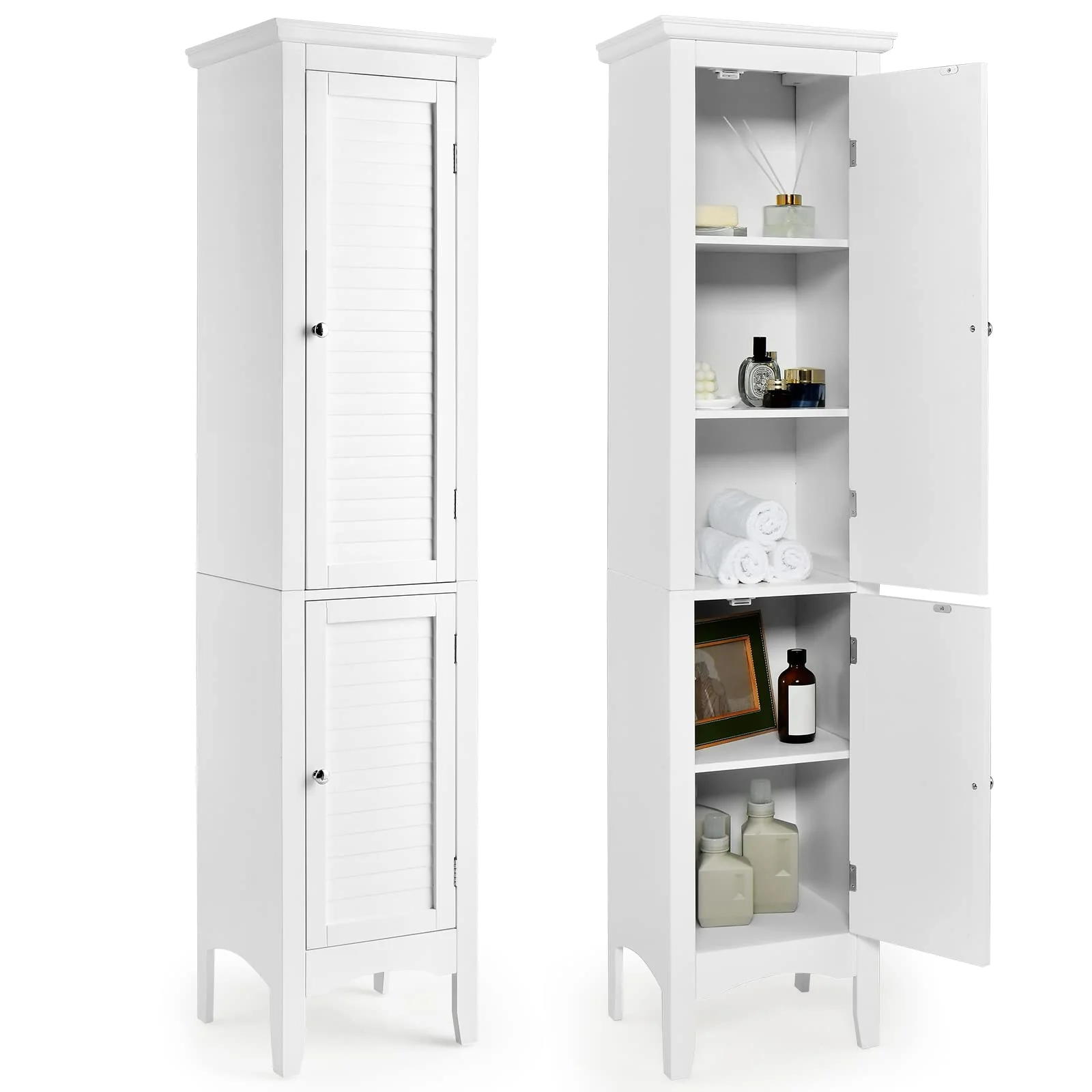 Giantex Bathroom Tall Storage Cabinet - Costco Arizona