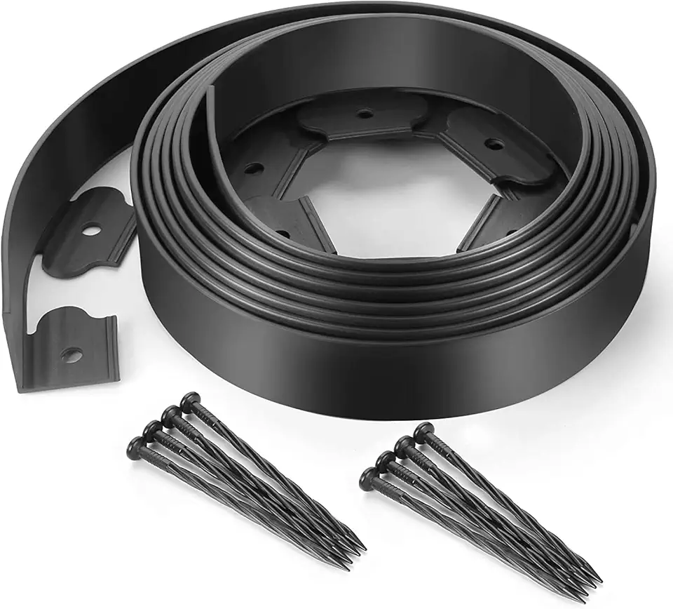RK_Enterprises Landscape Edging/Lawn Divider/Garden Edging Kit No Dig ...