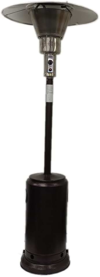 AZ Patio Heaters Commercial Patio Heater in Bronze with 33" Shield ...