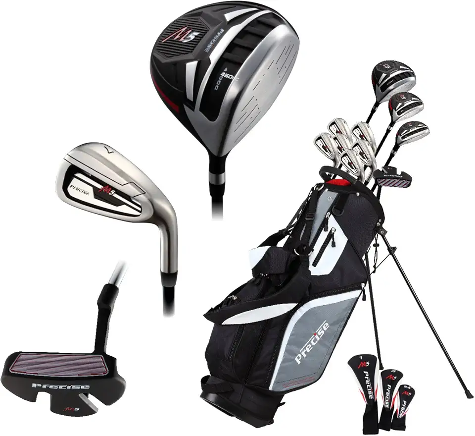 14 Piece Men's All Graphite Complete Golf Clubs Package Set Titanium ...
