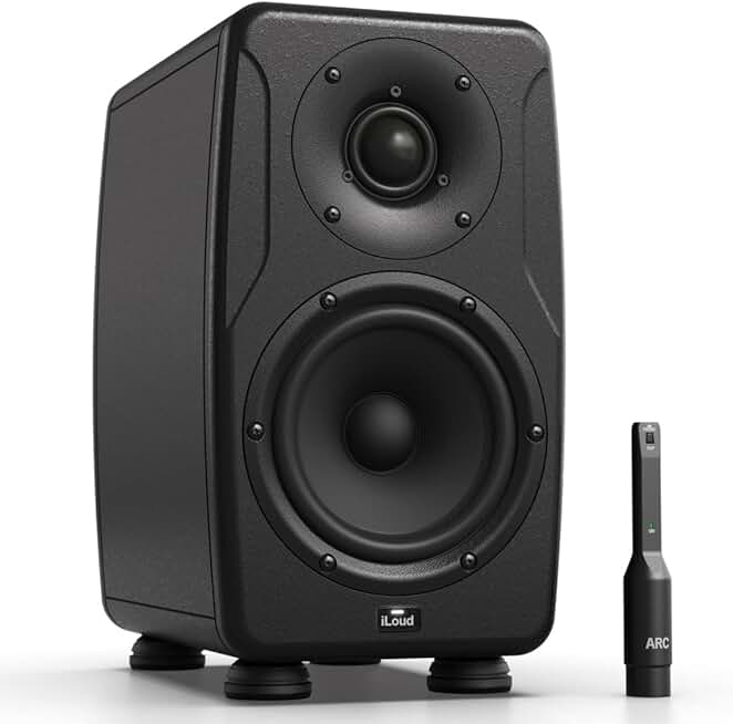 iLoud Precision 5 linear phase studio monitor with built-in room ...