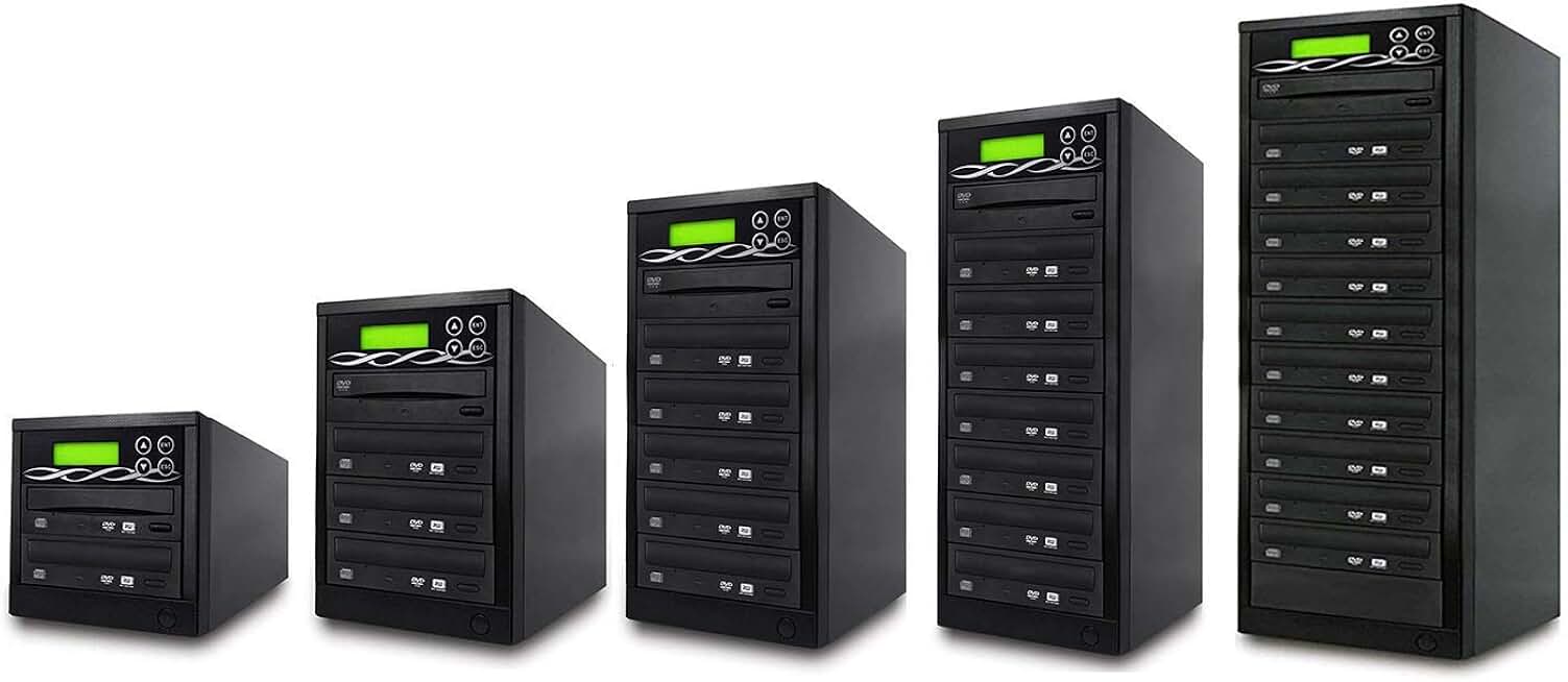 1 to 3 Target DVD/CD Multiple Disc Duplicator with Built-In Burners ...