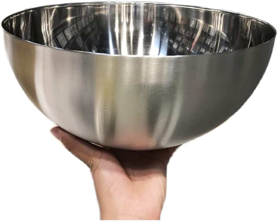 Stainless Steel Mixing Bowl Nesting Mixing Bowls with Capacity Markings ...