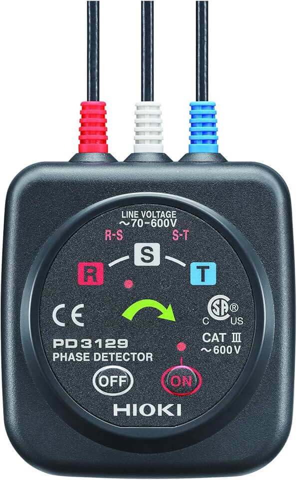 Hioki PD3129 Phase and Rotation Meter - Arizona Outlet