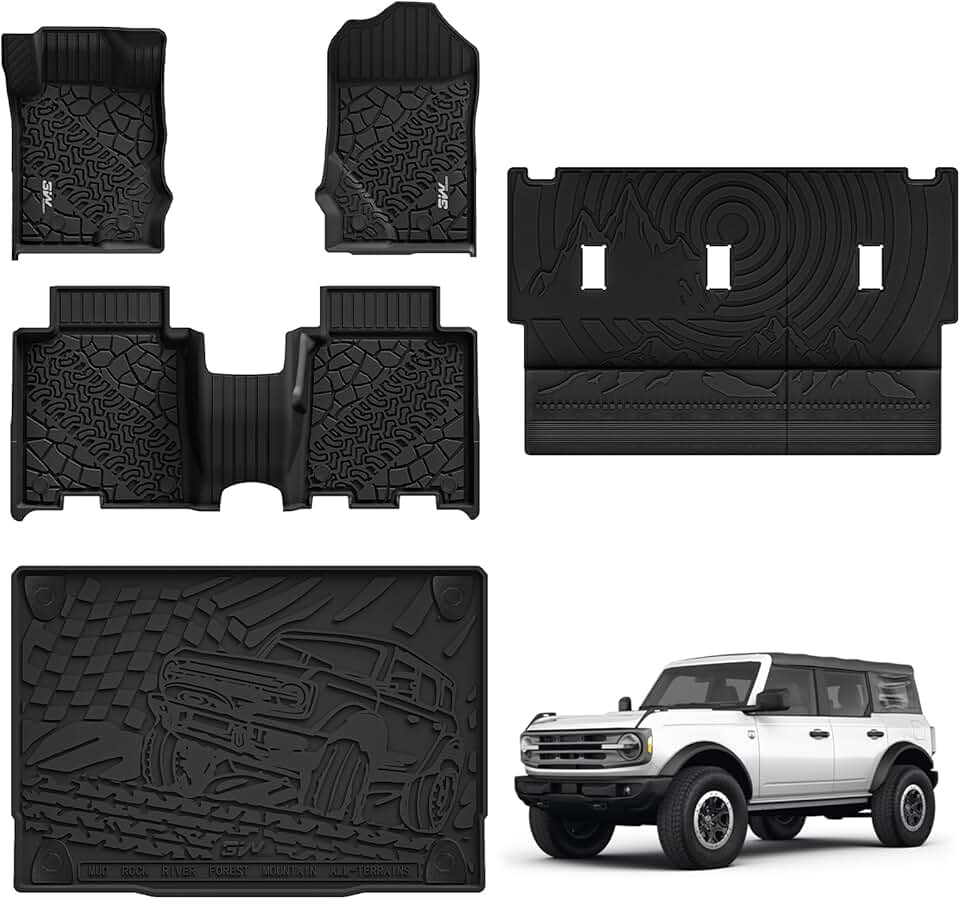 3w-ford-bronco-floor-mats-cargo-liner-back-seat-cover-custom-fit