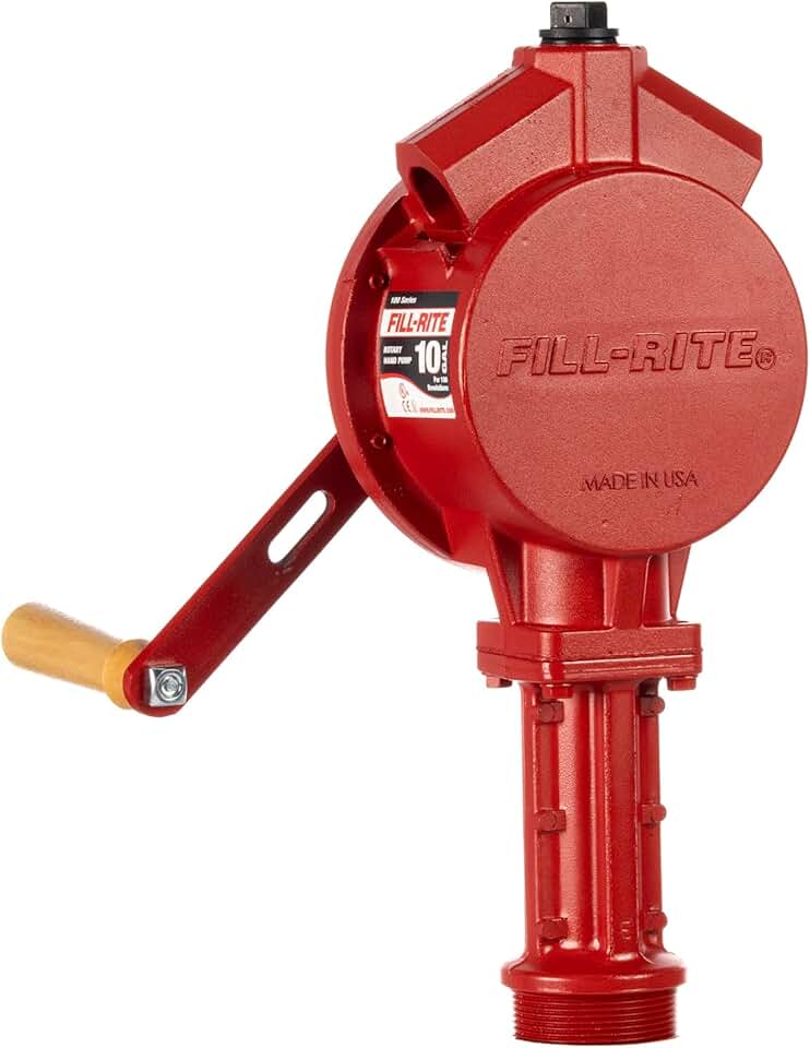 Fill-Rite FR110 Fuel Transfer Rotary Hand Pump (Pump Only w/Vacuum ...