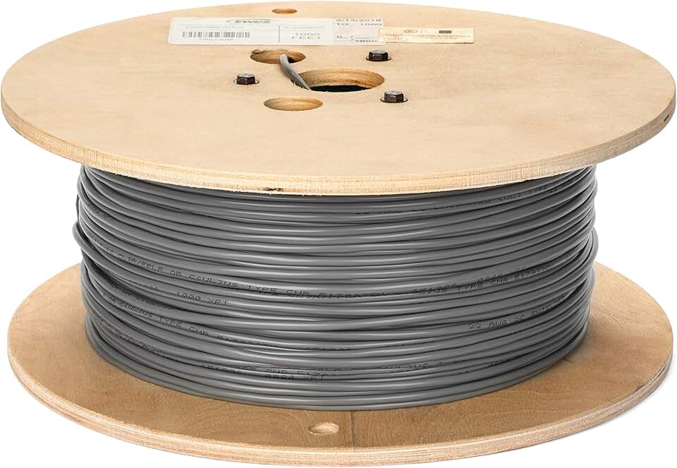 EWCS 22 AWG 2/C Str CMR Riser Rated Shielded Sound & Security Cable ...