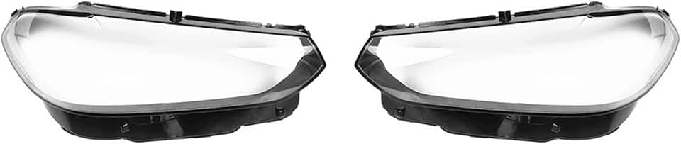 Headlight Protector Protection Phare Moto BMW R1200GS/R1250GS - Couvercle Objectif Transparent Ou Miroir - 2014-2024 Couvercle Phare Moto